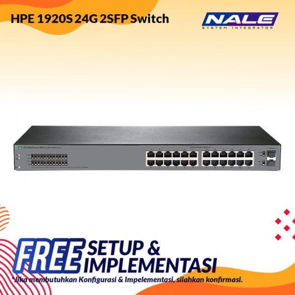 HPE OfficeConnect 1920S 24G 2SFP Switch (JL381A)
