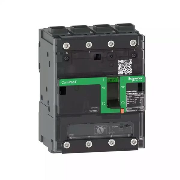 MCCB NSXm100F 4P 25A 36kA Everlink C11F6TM025L - C11F6TM025L