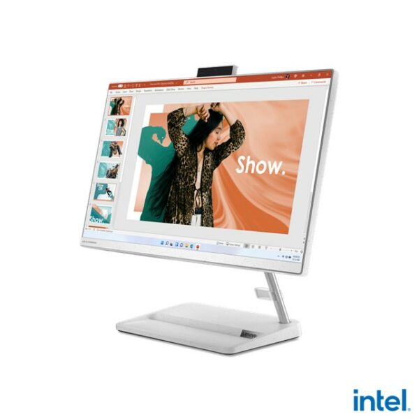 Lenovo IdeaCentre AIO 3 22IAP7 - Celeron 7305 / 1x8GB / 256GB SSD / White